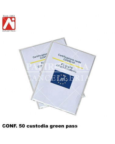 ALPLAST CUSTODIA GREEN PASS 500 [50PZ]