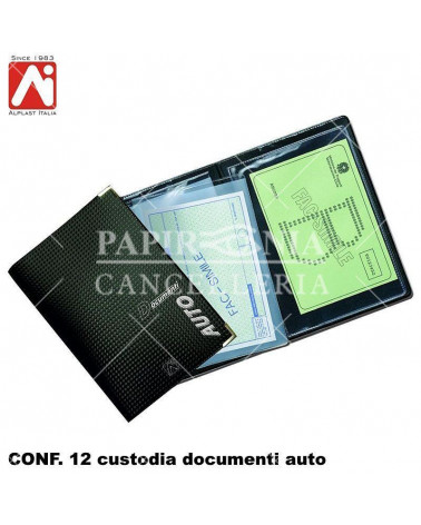 ALPLAST CUSTODIA DOCUMENTI AUTO 1007F [12PZ]