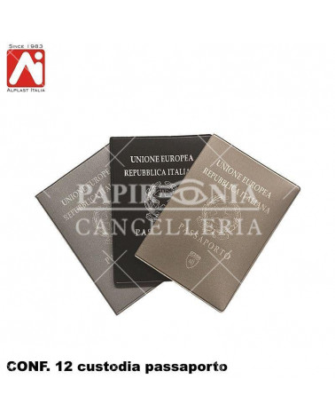 ALPLAST CUSTODIA PASSAPORTO 1012SCM [12PZ]