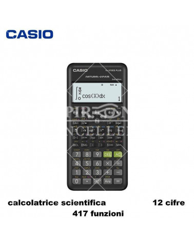 CASIO CALCOLATRICE SCIENTIFICA FX570ESPLUS 12 CIFRE 417 FUNZIONI