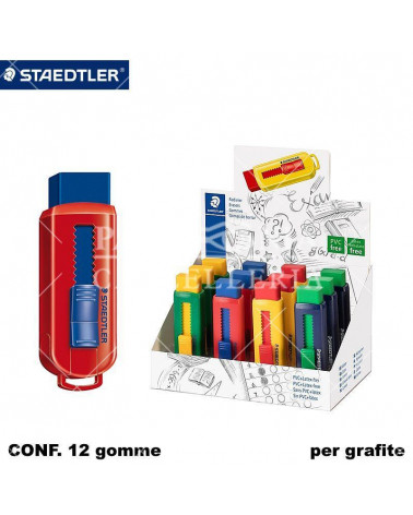 STAEDTLER GOMMA COLOR 525PS1S 12pz.