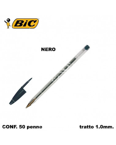 BIC SFERA CRISTALL NERO [50PZ]