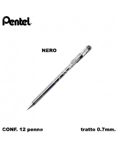 PENTEL SFERA SUPERB BK77 12PZ. NERO