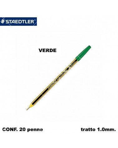 STAEDTLER SFERA 434  VERDE-05 [20PZ]