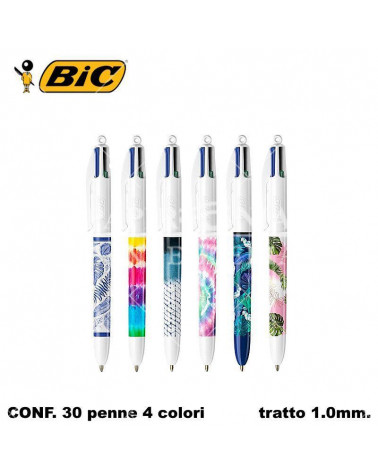BIC SFERA 4 COLORI DECOR 30PZ.