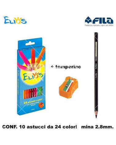 ELIOS PASTELLO ELIOS 24COL.FILA [10PZ]
