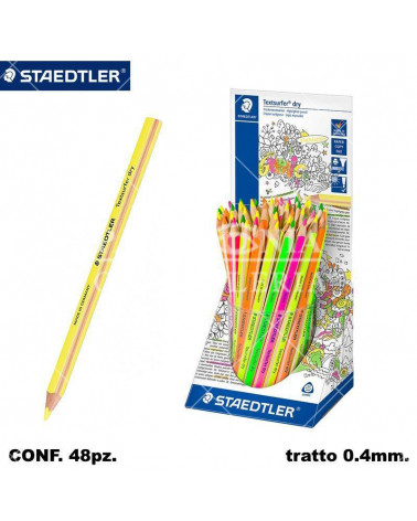 STAEDTLER EVIDENZIATORE MATITA 48PZ. TEXTSURFER12864KP48