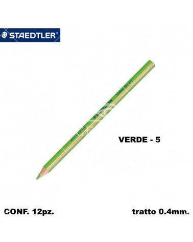 STAEDTLER EVIDENZIATORE MATITA 64-5 VERDE-TEXTSURFER [12PZ]