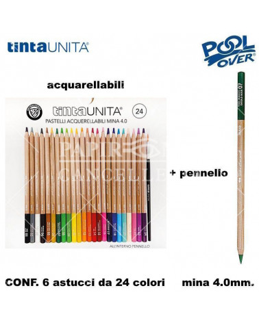 TINTA UNITA PASTELLO ACQUARELLO 24COL. 49731 [6PZ]