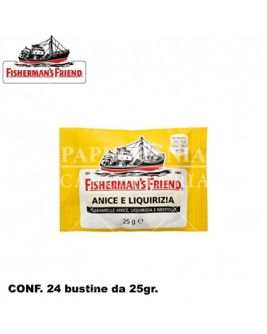 FISHERMAN'S FRIEND LIQUIRIZIA E ANICE 24pz.