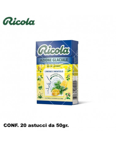 RICOLA GLACIALE LIMONE 20pz.