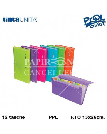 TINTA UNITA PORTADOCUMENTI SOFFIETTO 13X26 99248