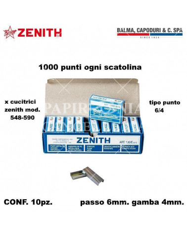 ZENITH PUNTI 130/E 1000P. PER CUCITRICE [10PZ]