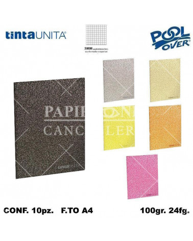 TINTA UNITA GLITTER FLUO MAXI 50 SPECIAL 100GR.5M [10+2PZ]
