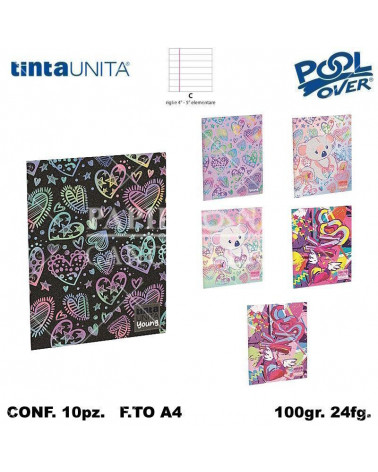 TINTA UNITA GLITTER YOUNG MAXI 50 SPECIAL 100GR.C [10+2PZ]