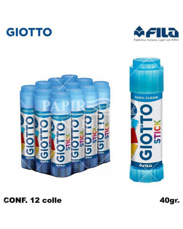 GIOTTO COLLA STICK 40GR. [12PZ]