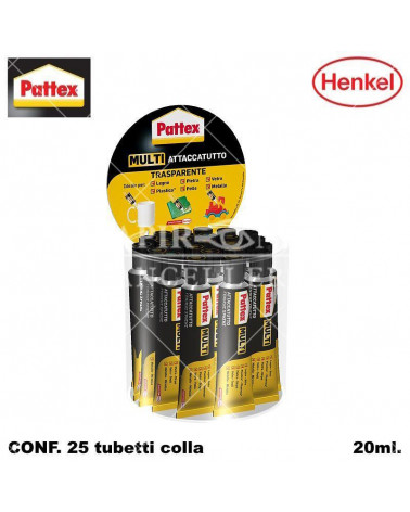 PATTEX COLLA ATTACCATUTTO 25PZ 1604262