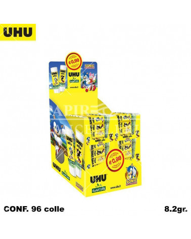UHU ESP COLLA STICK SONIC 8.2GR. 72PZ.+24PZ.OMAGGIO 7005913