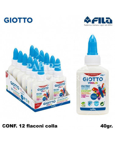 GIOTTO COLLA VINILIK 40GR.[12PZ]