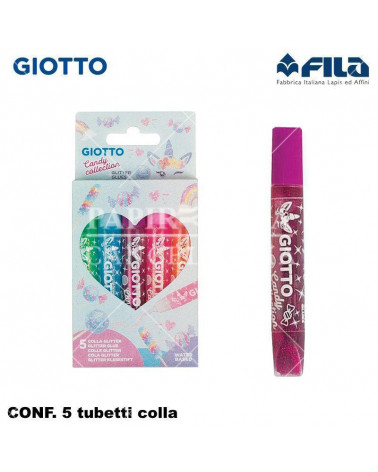 GIOTTO COLLA GLITTER GLUES CANDY COLLECTION