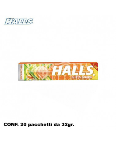 HALL'S VITA-C AGRUMI S/Z 32gr.20pz.