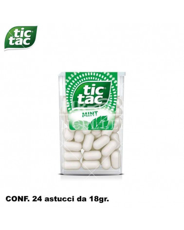 TIC TAC FERRERO MENTA 18gr.24pz.