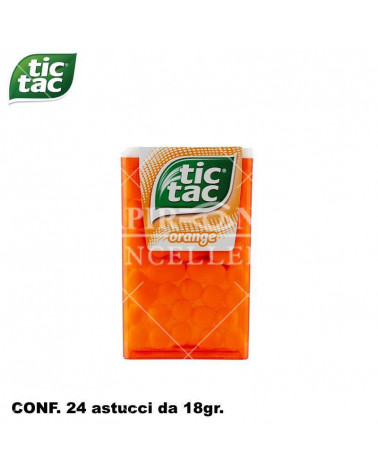 TIC TAC FERRERO ARANCIO 18gr.24pz.