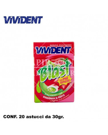 VIVIDENT BLAST FRUIT 20pz.