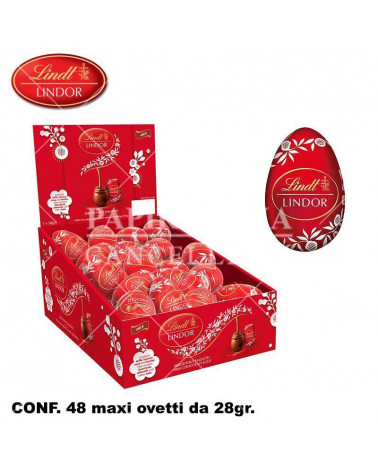 LINDT MAXI OVETTI LINDOR 28gr.48pz.