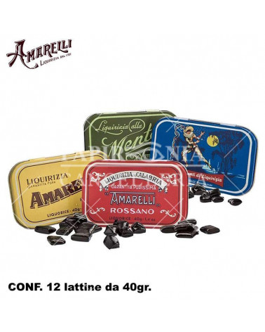 AMARELLI LATTINE MISTE 40gr.12pz.