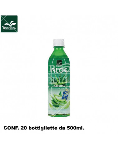 TROPICAL ALOE VERA NATURAL 500ml.20pz.