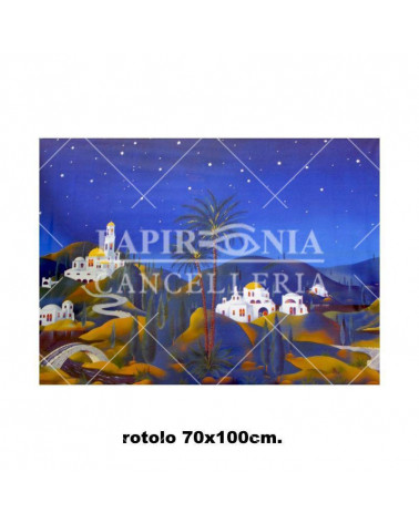 FONDALE PRESEPE ARABO 70x100