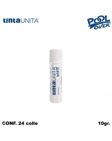 TINTA UNITA COLLA STICK WHITE PREMIUM 10gr. [24PZ]