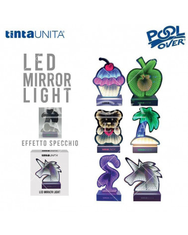TINTA UNITA LAMPADA LED A SPECCHIO