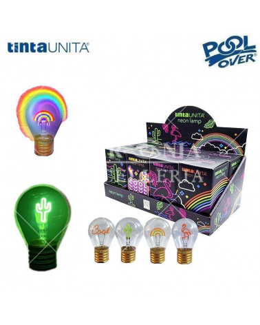TINTA UNITA LAMPADINA LED VETRO
