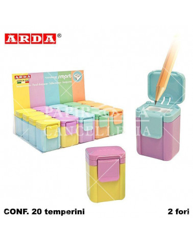 ARDA TEMPERINO CONTENITORE SMART PASTEL 2 FORI TE804PSC [20PZ]