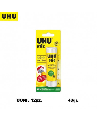 UHU COLLA STICK 40GR.12 BLISTER 1PZ.