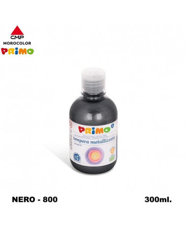 PRIMO TEMPERA METAL 300ML. NERO 800