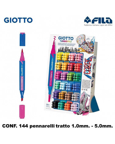 GIOTTO ESP PENNARELLO TURBO PRO 144pz.
