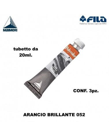 MAIMERI TEMPERA ACRILICA 20ML ARANCIO 052 [3PZ]
