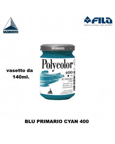 MAIMERI TEMPERA ACRILICA 140ML BLU CYAN 400