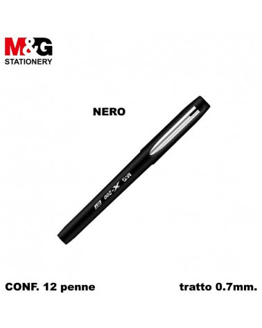 M&G SFERA X-200 GEL STICK 0.7 NERO [12PZ]