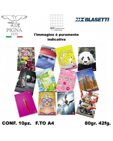 MAXI FANTASIA 80PG. 1CM CON MARGINE [10PZ]