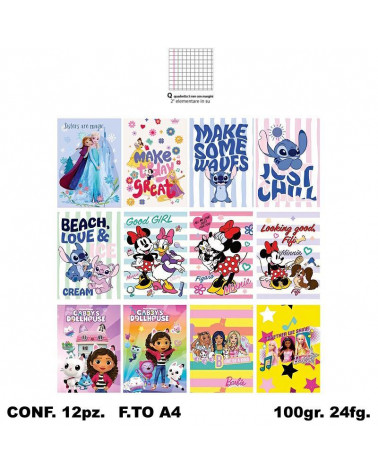 MAXI COMPILATION GIRL 100gr.24+1fg. Q [12PZ]