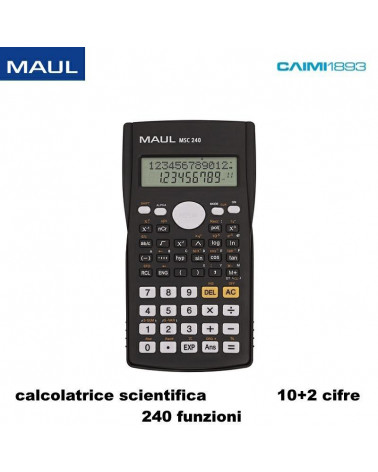 MAUL CALCOLATRICE SCIENTIFICA MSC240