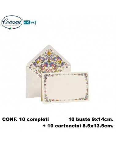 CECAMI COMPLETO STILE FIORENTINO 8,5X13,5 10/10 30066