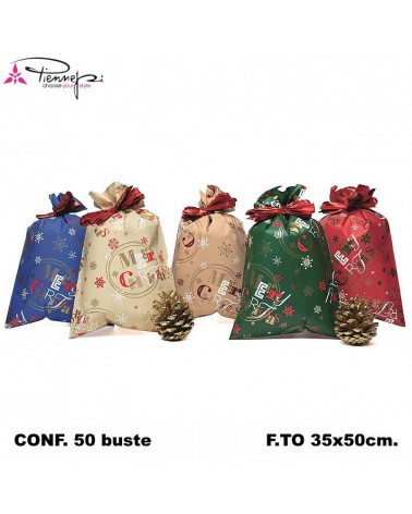 PNP BUSTE REGALO 35x50 FESTOSO [50PZ]