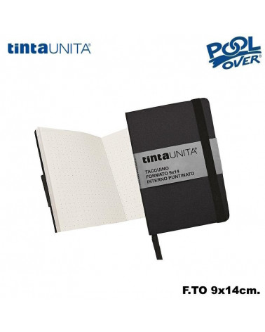 TINTA UNITA TACCUINO CON ELASTICO PUNTINATO 9x14