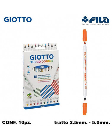 GIOTTO TURBO DOBBLE  PENNARELLO [10PZ]