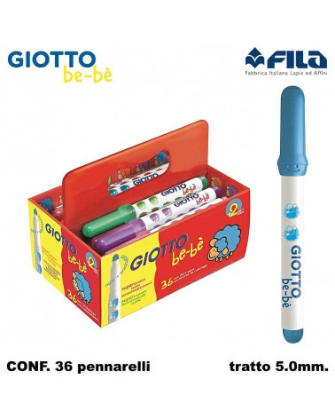 GIOTTO PENNARELLO BEBE' 36PZSCHOOLPACK